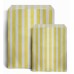 Candy Striped Flat Paper Bags (9 Colours)